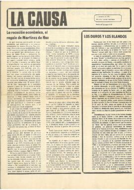 Publicación La Causa 1976